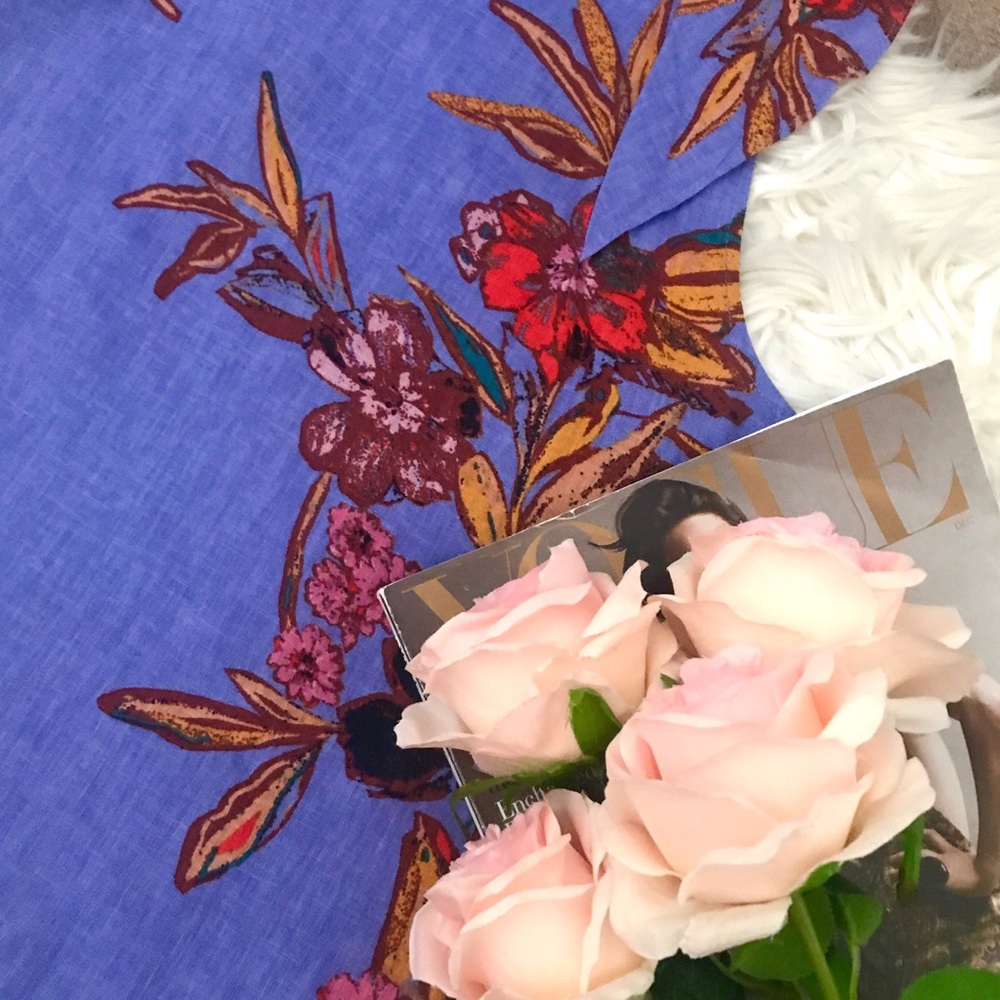 FREE PEOPLE • Summer In Tulum Floral Tunic Top - Picture 9 of 10